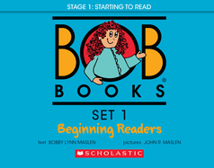 Bob Books - Set 1: Beginning Readers Hardcover Bind-Up Phonics, Ages 4 and Up, Kindergarten (Stage 1: Starting to Read)