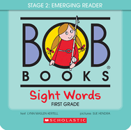 Bob Books - Sight Words First Grade Box Set Decodable Phonics Books, Ages 4 and Up, First Grade, Flashcards (Stage 2: Emerging Reader)