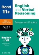 Bond 11+: Bond 11+ CEM English & Verbal Reasoning Assessment Papers 8-9 Years (now Cambridge Select Insight)