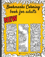 Bookmarks coloring book for adults: Flowers with words-Pretty bookmarks for women and Seniors Who Love Reading - 8x10 50 bookmarks nice gift