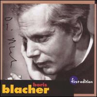 Boris Blacher - Louisville Orchestra