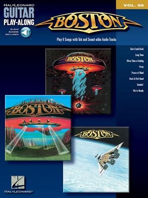 Boston - Guitar Play-Along Volume 86 Book/Online Audio - Boston