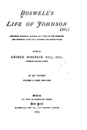 Boswell's Life of Johnson