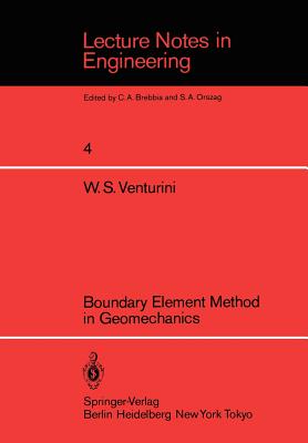 Boundary Element Method in Geomechanics - Venturini, W S
