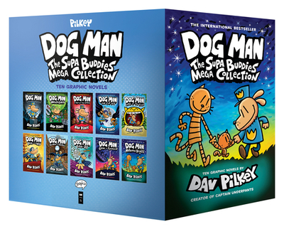 Boxed - Dog Man: The Supa Buddies Mega Collection: From the Creator of Captain Underpants (Dog Man #1-10 Box Set) - 