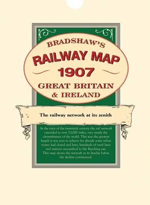 Bradshaw's Railway Folded Map 1907 - Old House Books (Creator)