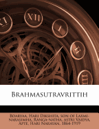 Brahmasutravrittih