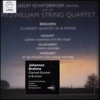 Brahms: Clarinet Quintet; Mozart: Quintet movement in B flat - Fitzwilliam String Quartet; Lesley Schatzberger (clarinet)