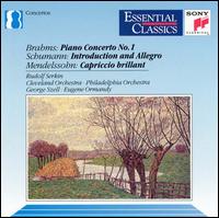 Brahms: Piano Concerto 1; Schumann: Introduction & Allegro - Rudolf Serkin (piano); Cleveland Orchestra; George Szell (conductor)