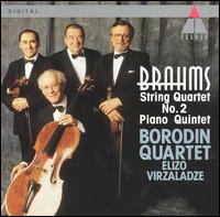 Brahms: String Quartet No. 2; Piano Quintet - Borodin Quartet; Eliso Virsaladze (piano)