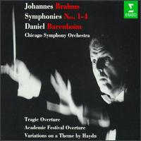 Brahms: Symphonies Nos. 1-4 - Chicago Symphony Orchestra; Daniel Barenboim (conductor)