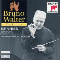 Brahms: Symphonies Nos. 2 & 3 - Columbia Symphony Orchestra; Bruno Walter (conductor)