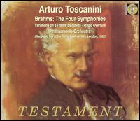 Brahms: The Four Symphonies - Philharmonia Orchestra; Arturo Toscanini (conductor)