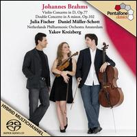 Brahms: Violin Concerto; Double Concerto - Daniel Mller-Schott (cello); Joseph Joachim (candenza); Julia Fischer (violin); Netherlands Philharmonic Orchestra;...