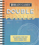 Brain Games - Double Puzzles: Use Answers from First Puzzle to Help Solve Puzzle Number Two!