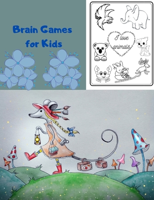 Brain Games for Kids: Coloring and Quotes to Exercise Your Mind - Islay, Insane