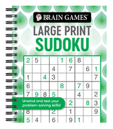 Brain Games - Large Print Sudoku (Swirls)