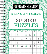 Brain Games - Relax and Solve: Sudoku (Pattern Cover)