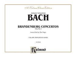 Brandenburg Concertos, Vol 2: Comb Bound Book