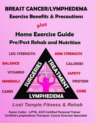 Breast Cancer & Lymphedema Exercise Benefits & Precautions: Lost Temple Fitness; Home Exercise Guide - Pre/Post Rehab and Nutrition - Cutler, Karen