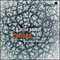 Brice Pauset: Canons - Nicolas Hodges (piano)