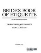 Brides Bk Etiquette - Bride's, Magazine Editors, and Mullins, Kathy C