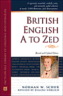 British English A to Zed