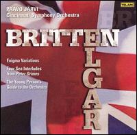 Britten: 4 Sea Interludes; The Young Person's Guide to the Orchestra; Elgar: Enigma Variations - Cincinnati Symphony Orchestra; Paavo Jrvi (conductor)