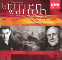 Britten: Violin Concerto; Walton: Viola Concerto - Maxim Vengerov (viola); Maxim Vengerov (violin); London Symphony Orchestra; Mstislav Rostropovich (conductor)