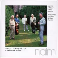 Bruch: A minor String Quintet; Brahms: G major Quintet - Allegri Quartet; Patrick Ireland (viola)