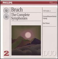Bruch: The Complete Symphonies - Salvatore Accardo (violin); Leipzig Gewandhaus Orchestra; Kurt Masur (conductor)