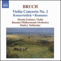 Bruch: Violin Concerto No. 1; Konzertstck; Romance - Maxim Fedotov (violin); Russian Philharmonic Orchestra; Dmitry Yablonsky (conductor)