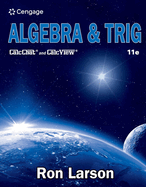 Bundle: Algebra and Trig, Loose-Leaf Version, 11th + Webassign, Single-Term Printed Access Card