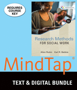 Bundle: Empowerment Series: Research Methods for Social Work, Loose-Leaf Version, 9th + Mindtap Social Work, 1 Term (6 Months) Printed Access Card