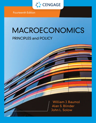 Bundle: Macroeconomics: Principles & Policy, Loose-Leaf Version, 14th + Mindtap, 1 Term Printed Access Card - Baumol, William J, and Blinder, Alan S, and Solow, John L