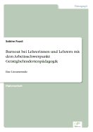 Burnout bei Lehrerinnen und Lehrern mit dem Arbeitsschwerpunkt Geistigbehindertenpdagogik: Eine Literaturstudie