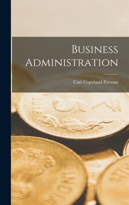 Business Administration - Parsons, Carl Copeland