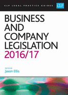 Business and Company Legislation 2016/17