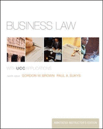 Business Law: With Ucc Applications