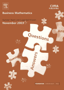 Business Mathematics November 2003 Exam Q&as