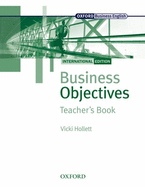 Business Objectives International Edition: Teacher's Book