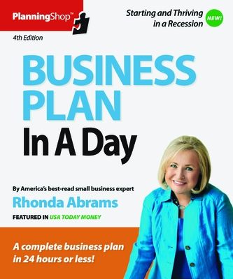 Business Plan in a Day - Abrams, Rhonda