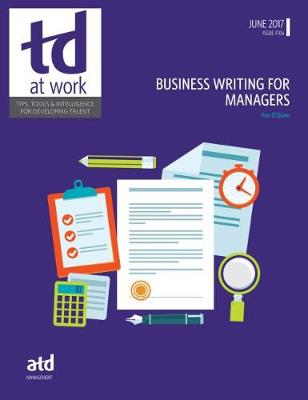 Business Writing for Managers - O'Quinn, Ken