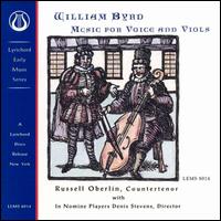 Byrd: Music for Voice & Viols - Russell Oberlin (counter tenor)