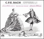 C.P.E. Bach: Symphonies 1-4; Cello Concerto in A