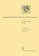Caesarius Von Arles Und Die Juden: 389. Sitzung Am 17. Januar 1996 in Dusseldorf