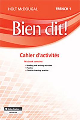 Cahier d'Activit?s Student Edition Levels 1a/1b/1 - Hmd, Hmd (Prepared for publication by)