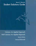 Calculus: An Applied Approach Student Solutions Guide - Edwards, Bruce H