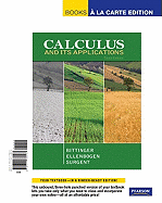 Calculus and Its Applications, Books a la Carte Edition