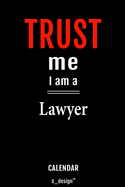 Calendar for Lawyers / Lawyer: Everlasting Calendar / Diary / Journal (365 Days / 3 Days per Page) for notes, journal writing, event planner, quotes & personal memories